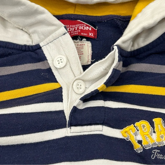 New Era Tradition North Carolina A&T Aggies Striped Hoodie Sweatshirt Men XL - Picture 4 of 11